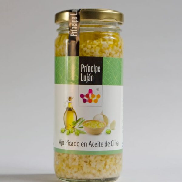 Ajo picado en Aceite de Oliva